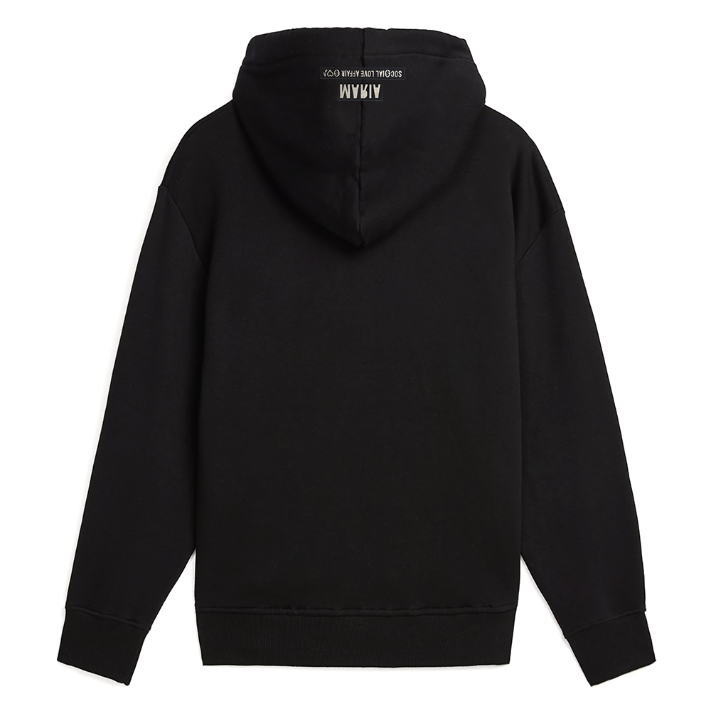 Hoodie Black Box Green