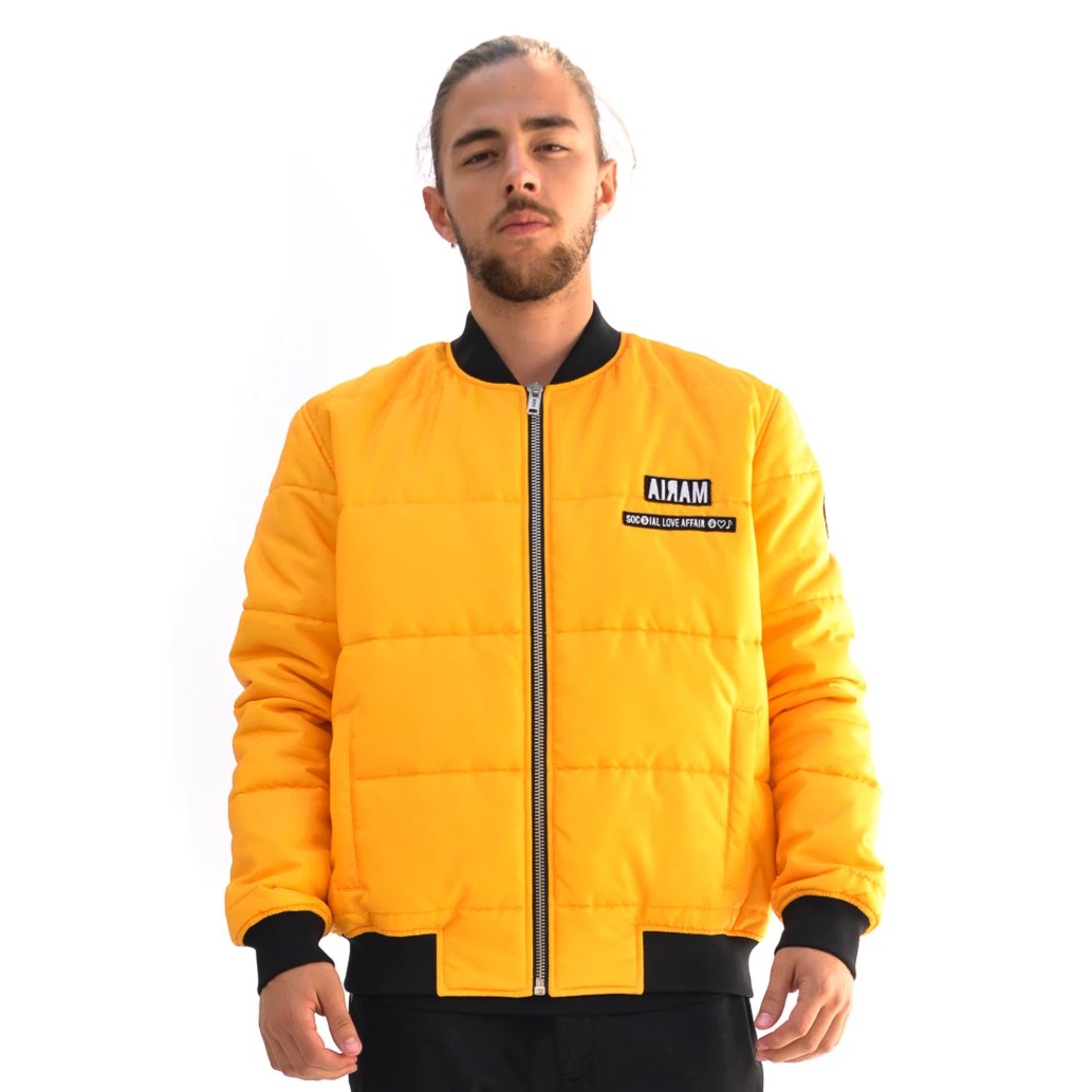 Bomber Puffy Yellow