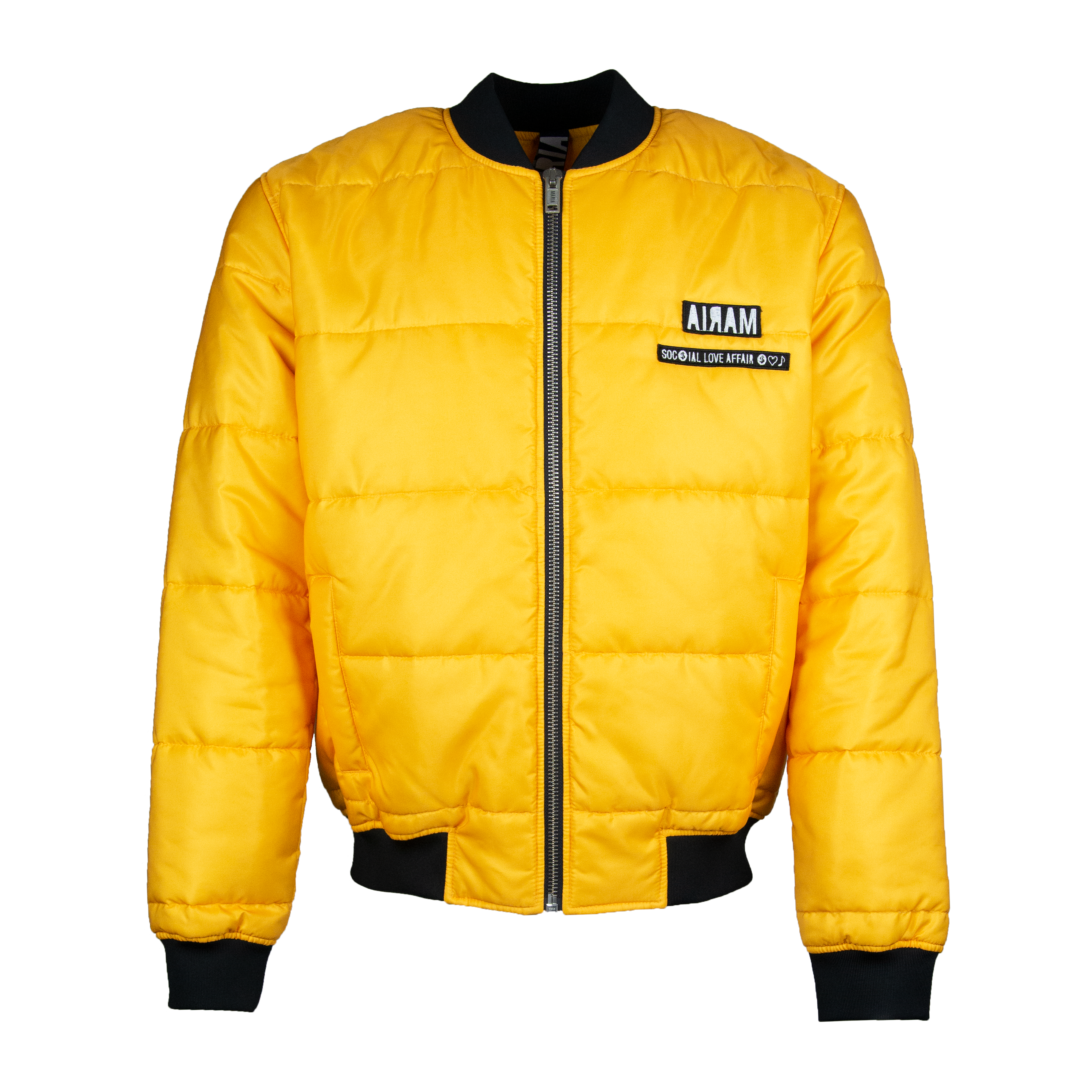 Bomber Puffy Yellow