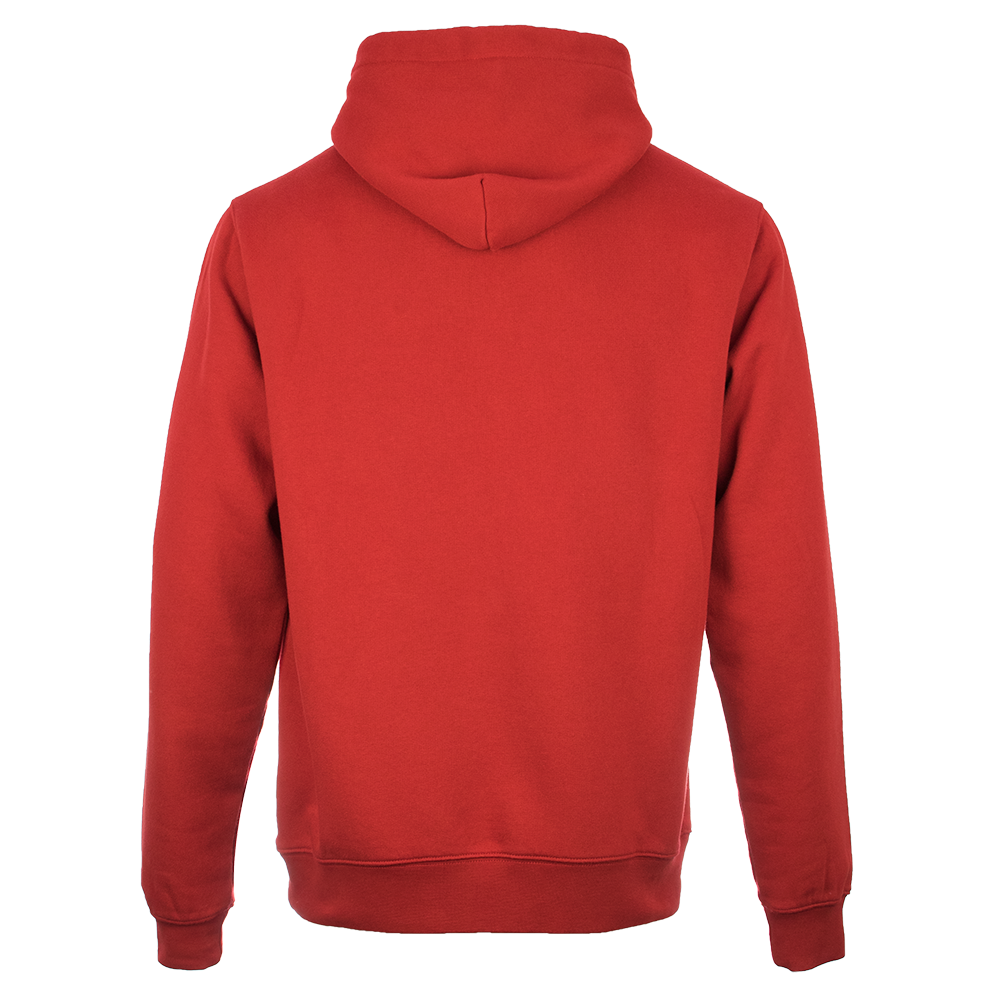 Hoodie Red Box Black