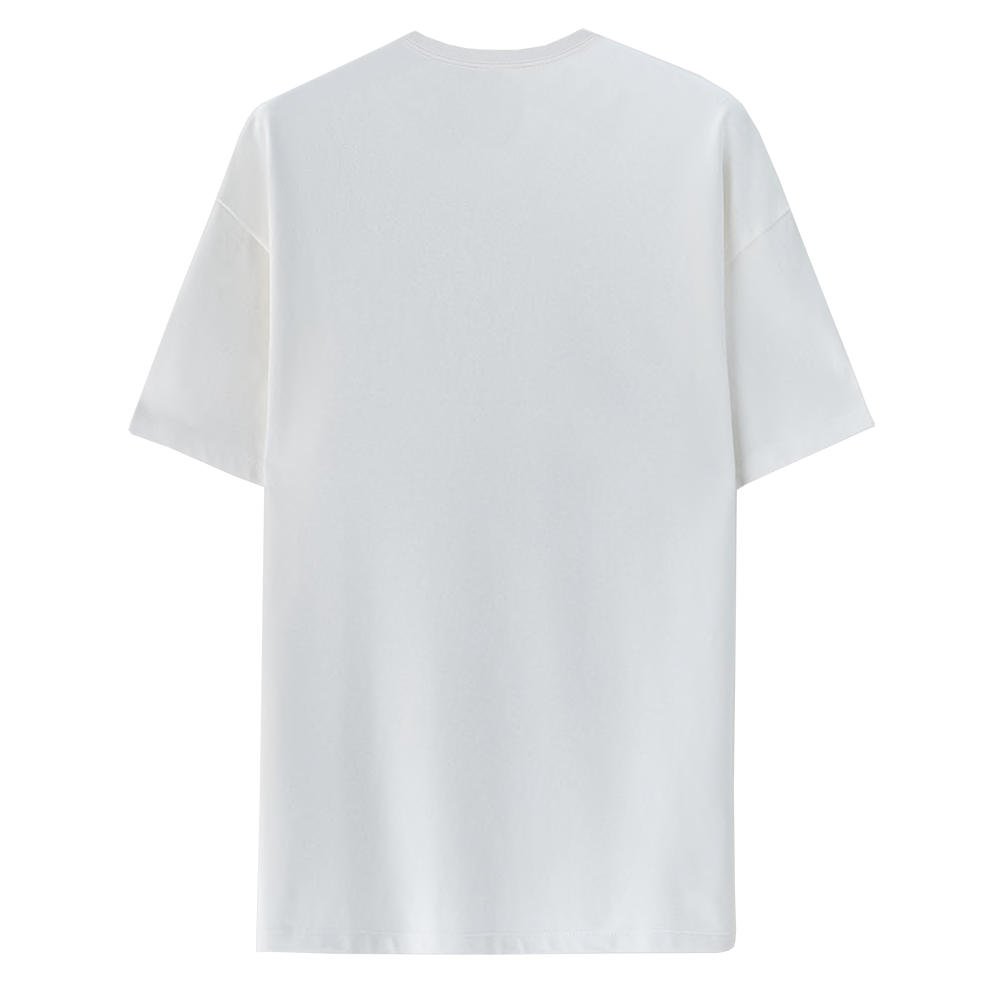 T-shirt White Soc Red