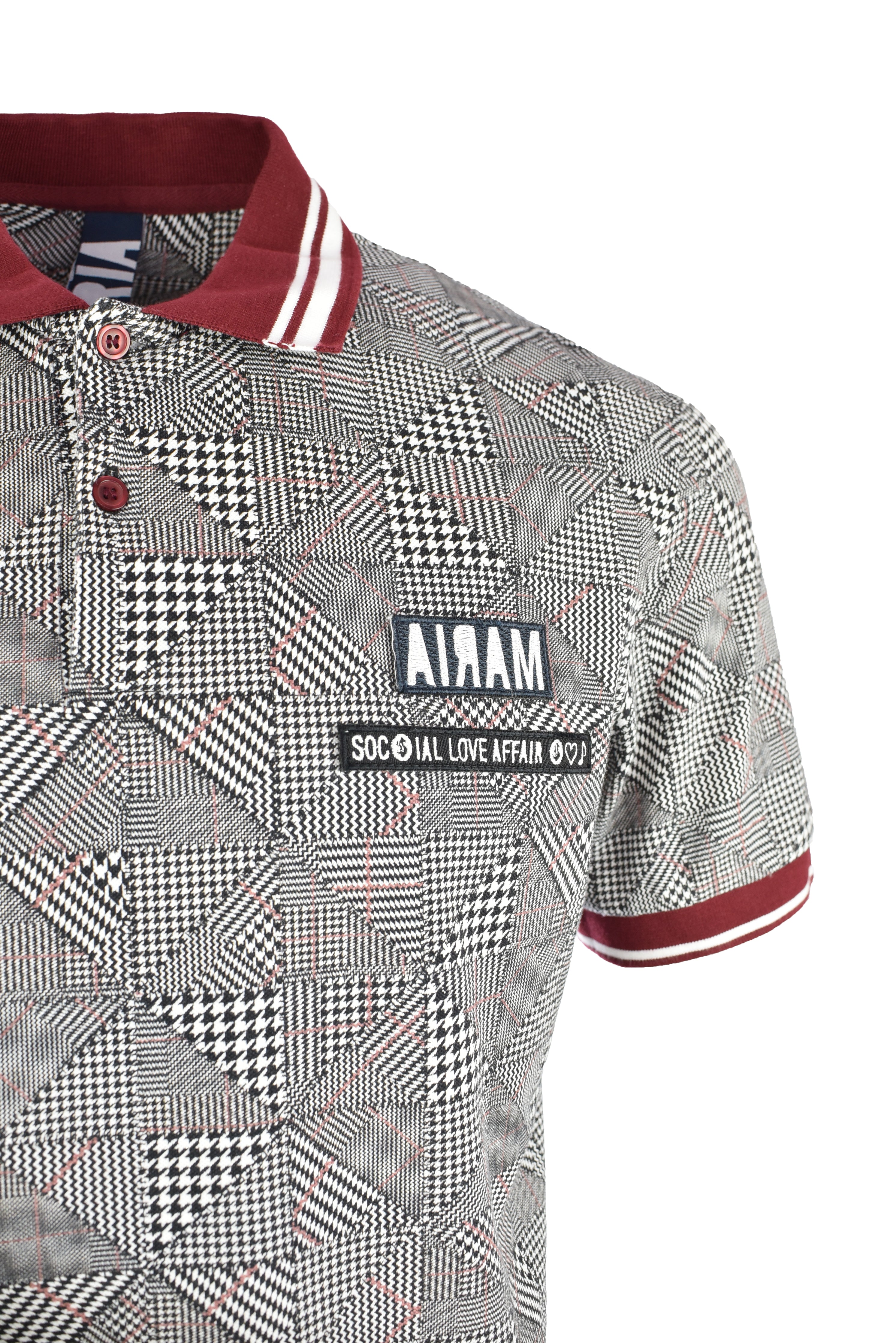 Polo Pied Poule Bordeaux