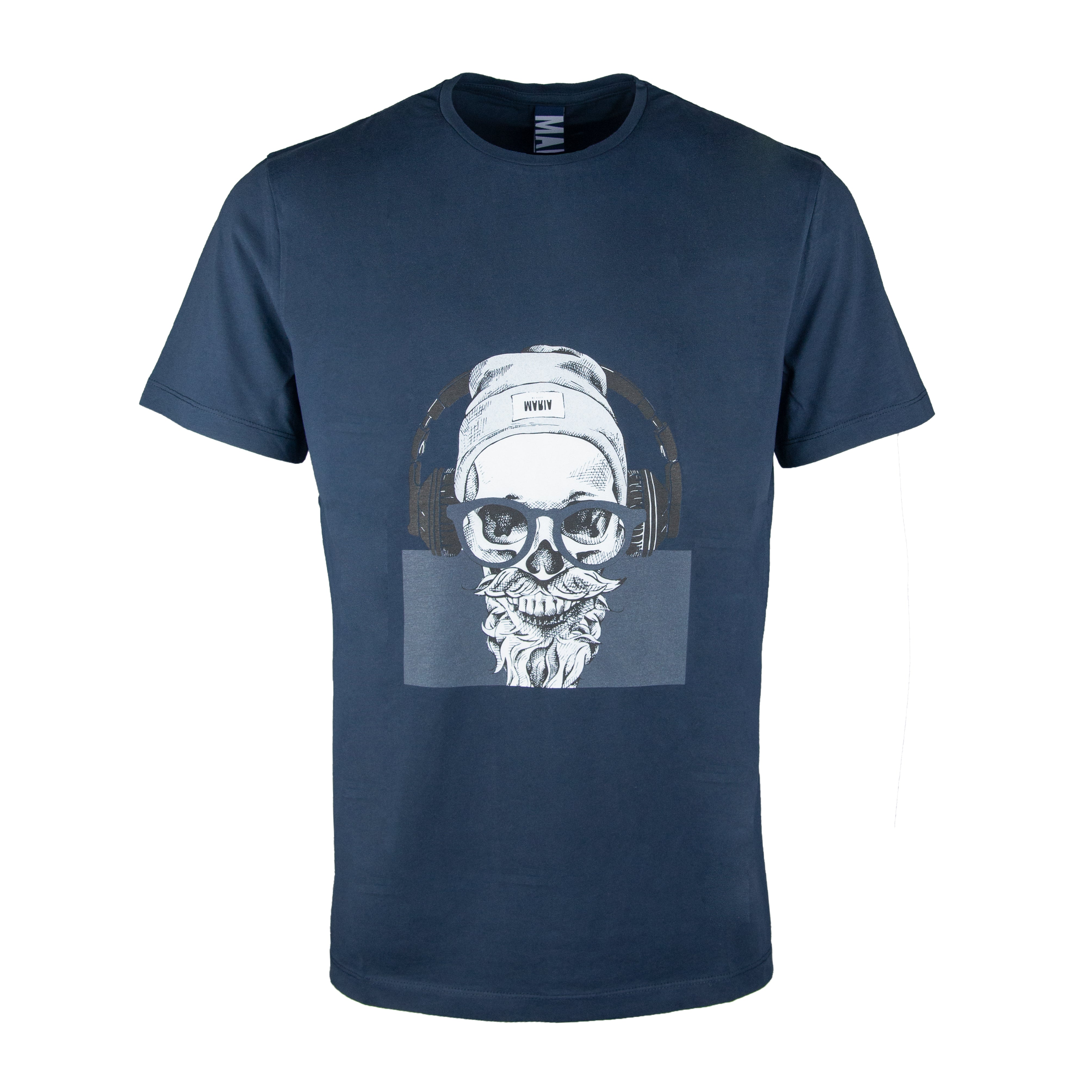 T-Shirt Navy Headphones