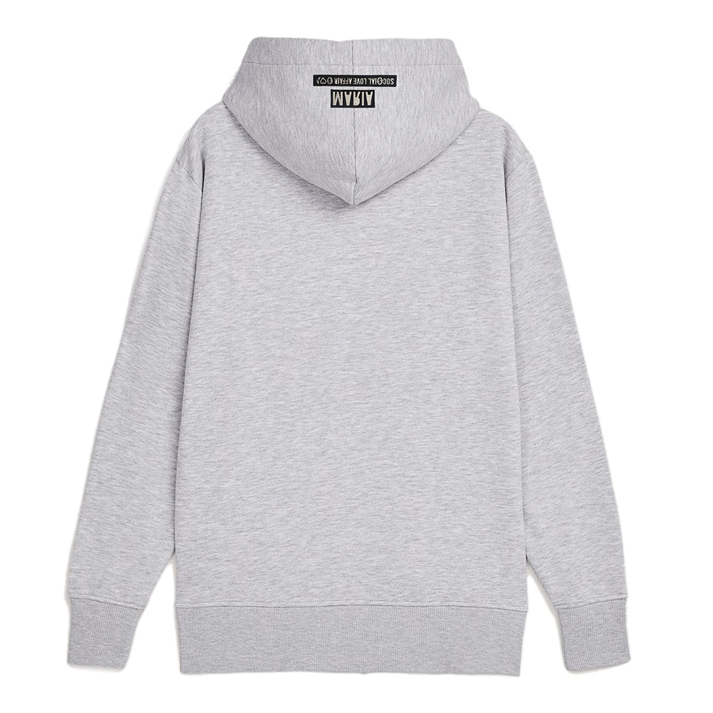 Hoodie Melange Spike