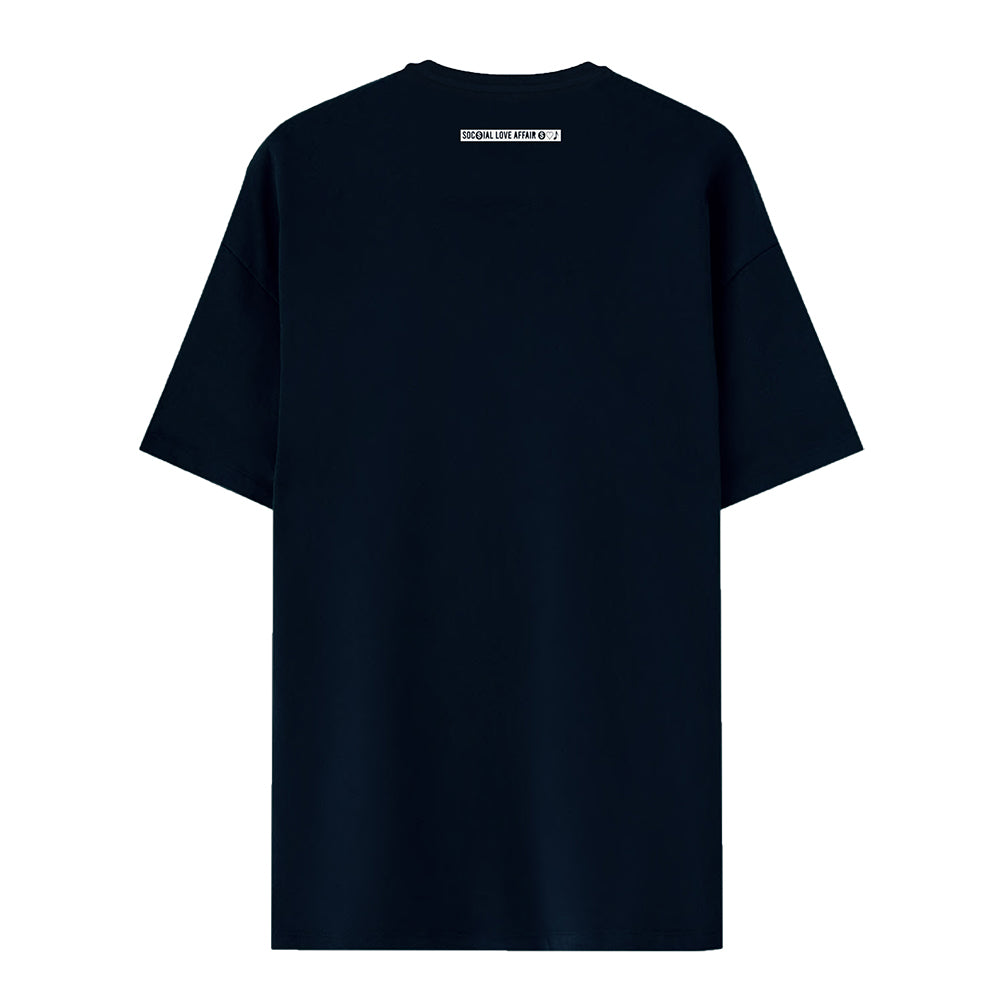 T-shirt Navy Your Organic