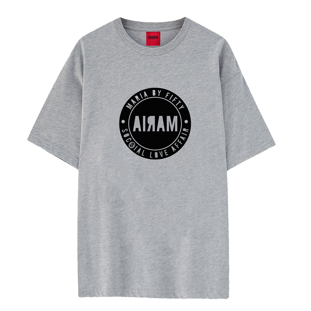 T-shirt Melange Badge