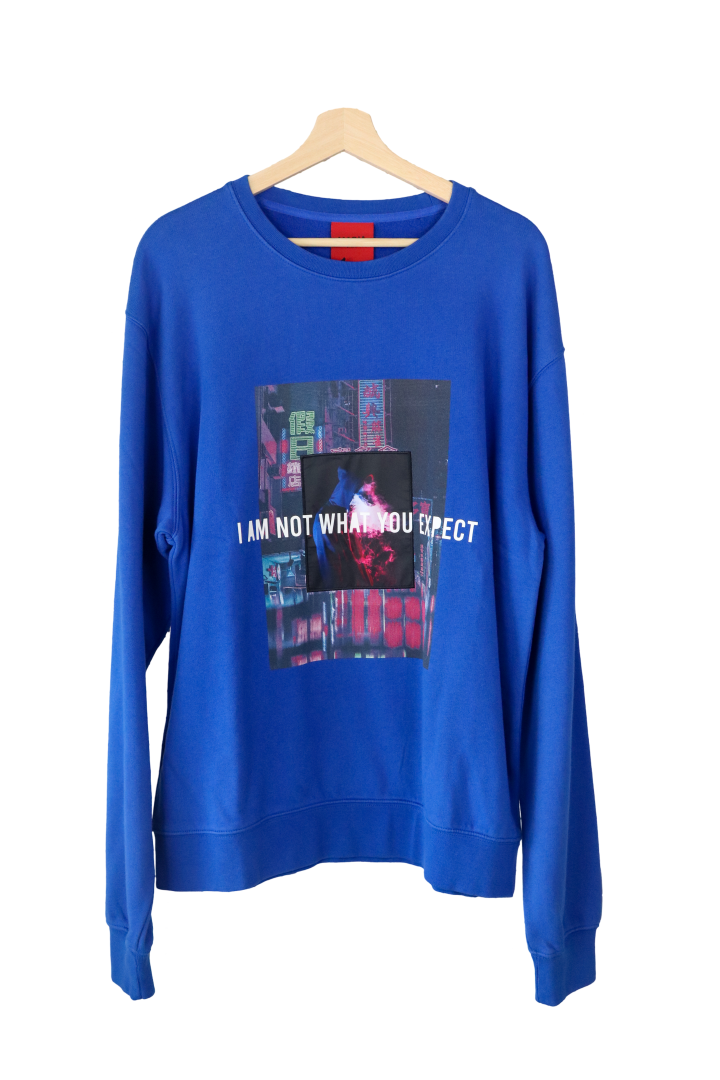 sweat blue expectiation