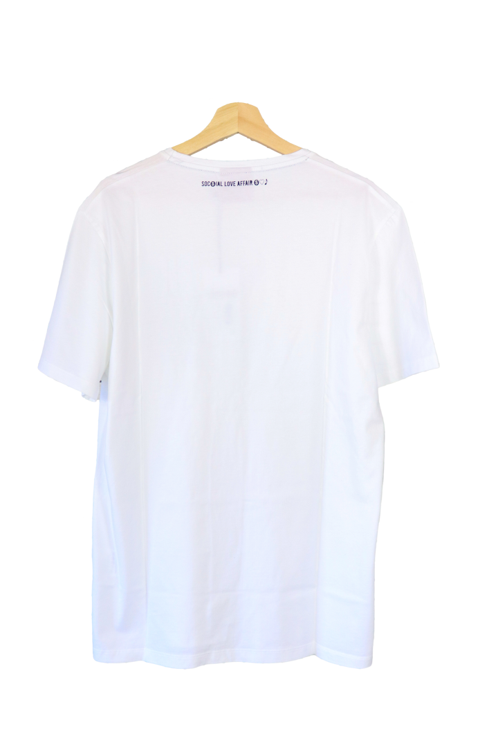LJ- street T-shirt branca