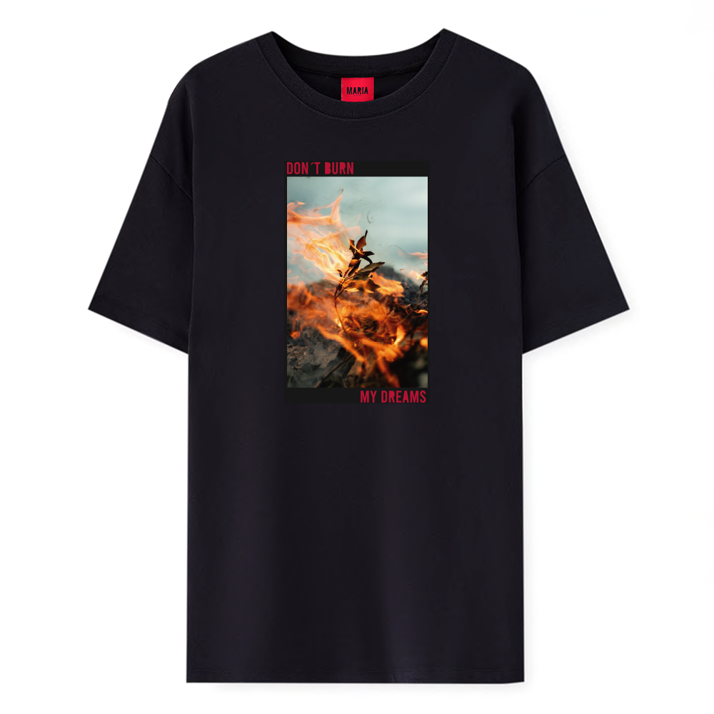 T-shirt Burn